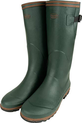 JACK PYKE Botas de Goma Shires, Lluvia Hombre, Verde, 43 EU