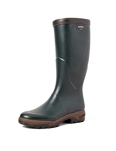 Aigle Parcours 2, Botas de Agua Unisex adulto, Verde Bronce, 43 EU