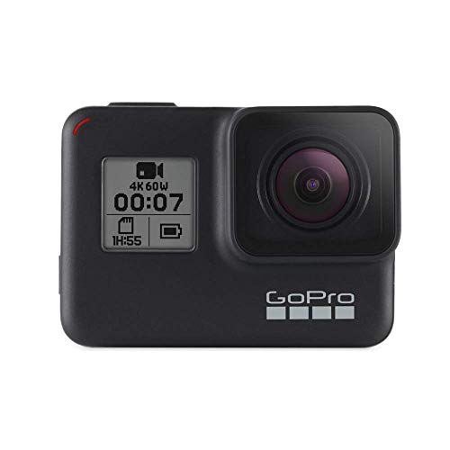 GoPro HERO7 Black — Waterproof Digital Action Camera with Touch Screen 4K HD Video 12MP Photos...