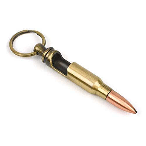 Bar Amigos BULLET1 Winchester-Llavero con diseño de Bala Militar Retro de 7,6 cm, Calibre 308,...