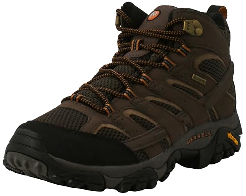 Merrell MOAB 2 Mid GTX, Botas de Senderismo Hombre, Marrón (Earth), 40 EU