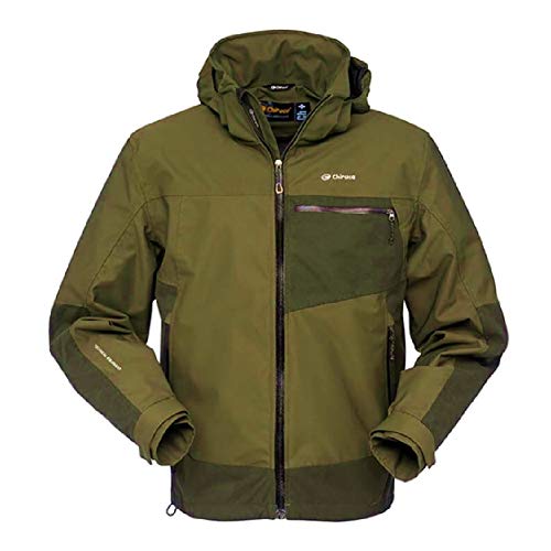 Chaqueta de caza antidesgarro Harkila Impermeable Transpirable