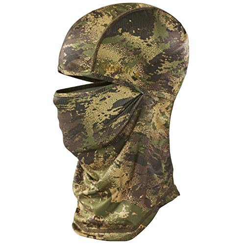 Harkila - Máscara de caza camuflada Lynx en AXIS MSP® Forest Green Balaclava - Pasamontañas para...